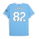 Manchester City Rico Lewis #82 Domaci Dres 2025-26 Kratak Rukav